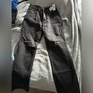 NWT abercrombie 90s straight HR jeans size 2s…color is like a faded black almost